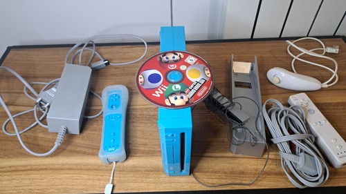 Nintendo wii blue limited - wii,
