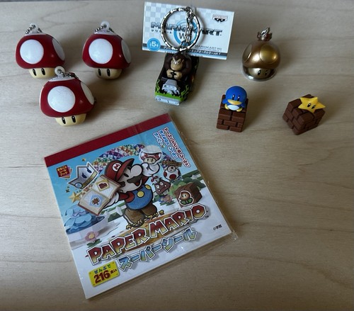 Super mario merchandise set - mario,