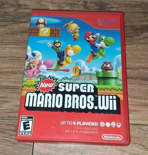 Disco nintendo new super mario - super,