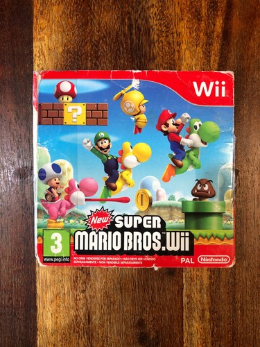 New super mario bros wii - super, gioco