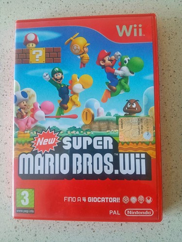 New super mario bros wii - super,